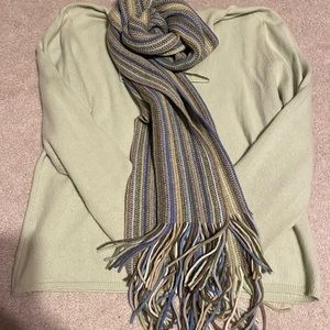 Beautiful hand, knit scarf from Scotland